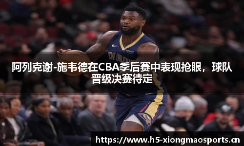 阿列克谢-施韦德在CBA季后赛中表现抢眼，球队晋级决赛待定